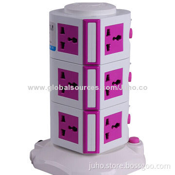 2014 New Product and High-quality Vertical Power Socket with High-temperature Resistance